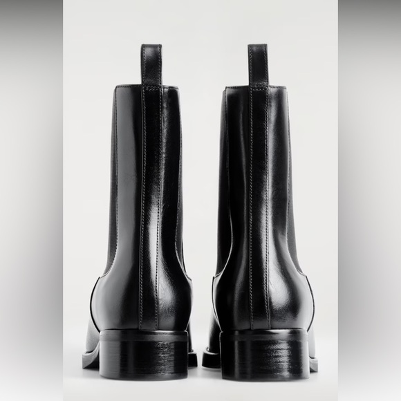 COS NEW Leather Chelsea Boots - Picture 2 of 8